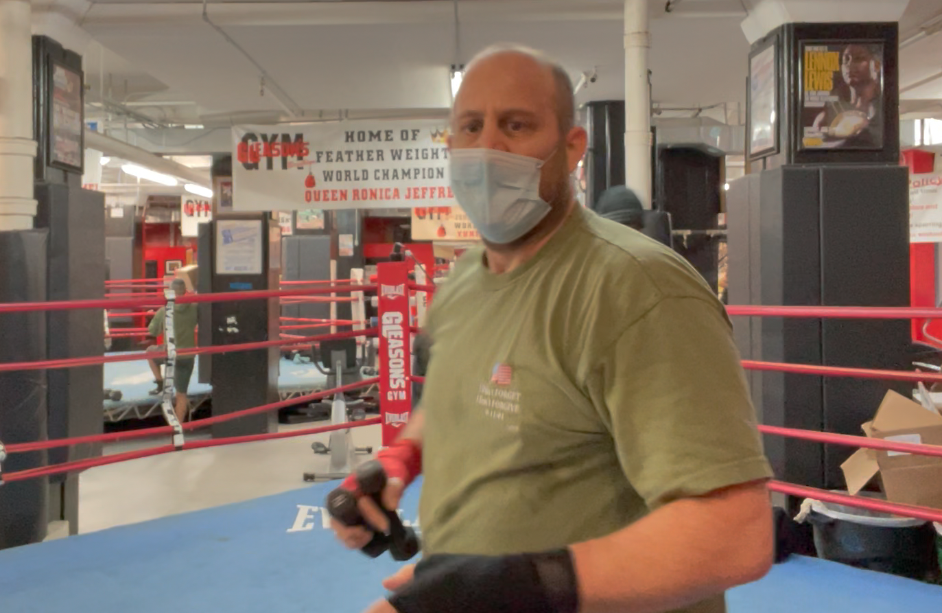 The women boxers of Gleason's Gym, Boxing